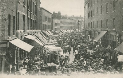 Petticoat Lane am Sonntagmorgen von English Photographer